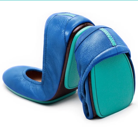 NIB Tieks in Cobalt Blue Size 9 - Picture 1 of 6